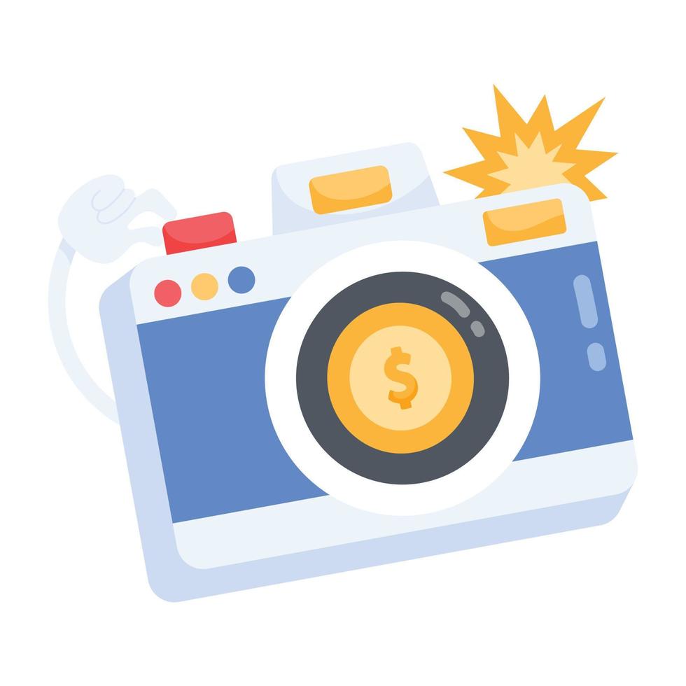 modieus camera prijs vector