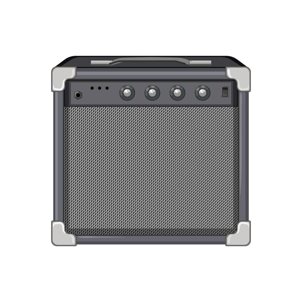 amp gitaar versterker tekenfilm vector illustratie