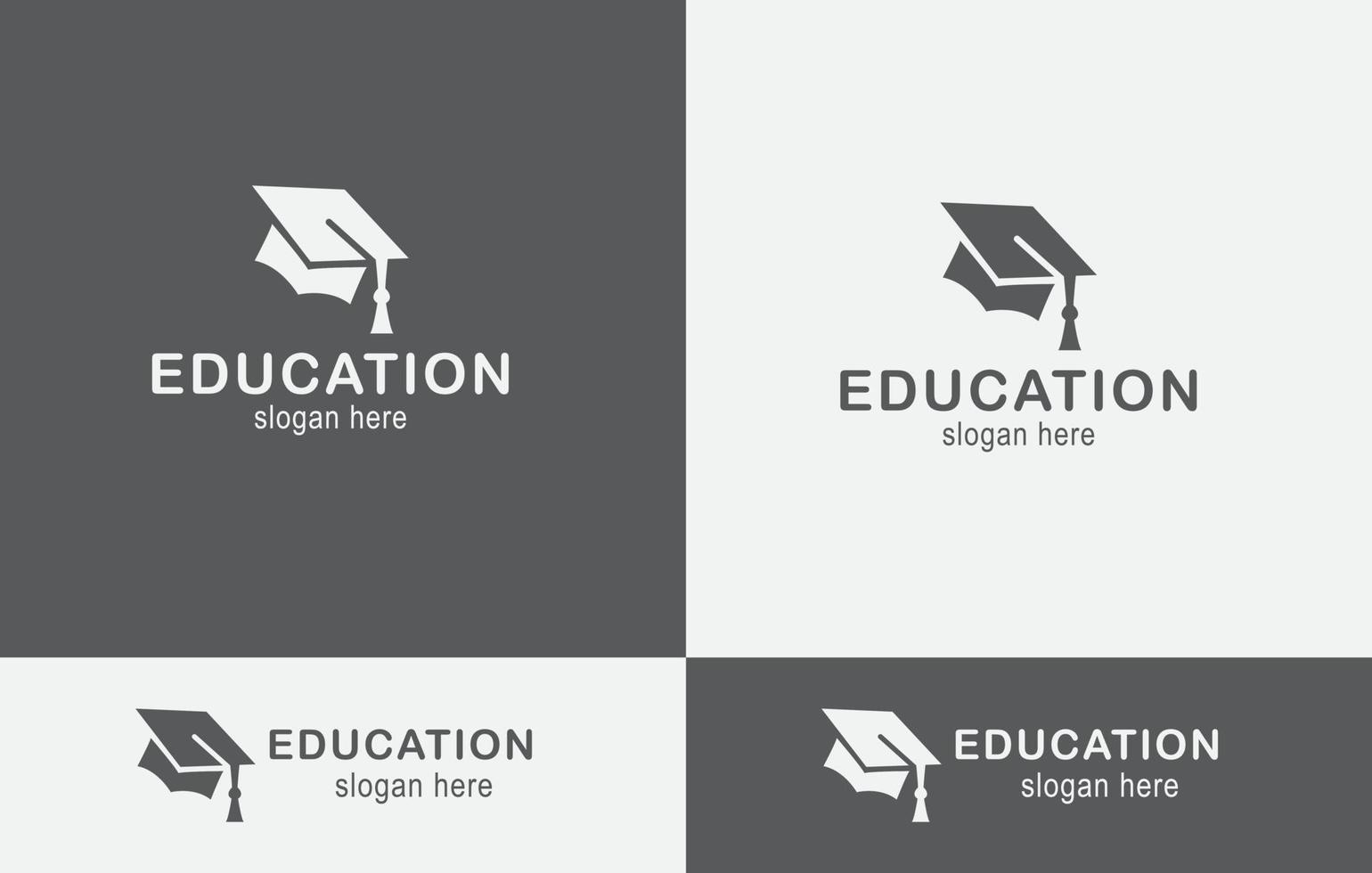 onderwijs logo ontwerp vector kunst eps