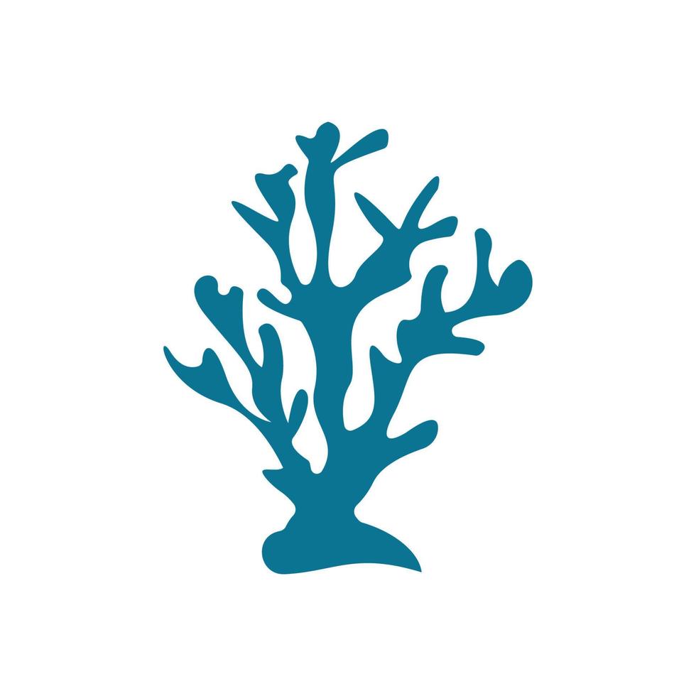 koralen icoon logo ontwerp symbool illustratie vector
