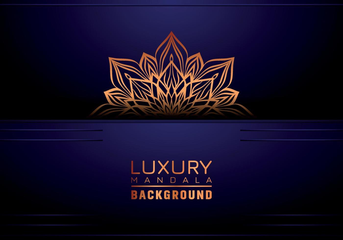 luxe mandala achtergrond sier, arabesk stijl met gouden arabesk patroon stijl. decoratief mandala ornament voor afdrukken, brochure, banier, omslag, poster, uitnodiging kaart vector