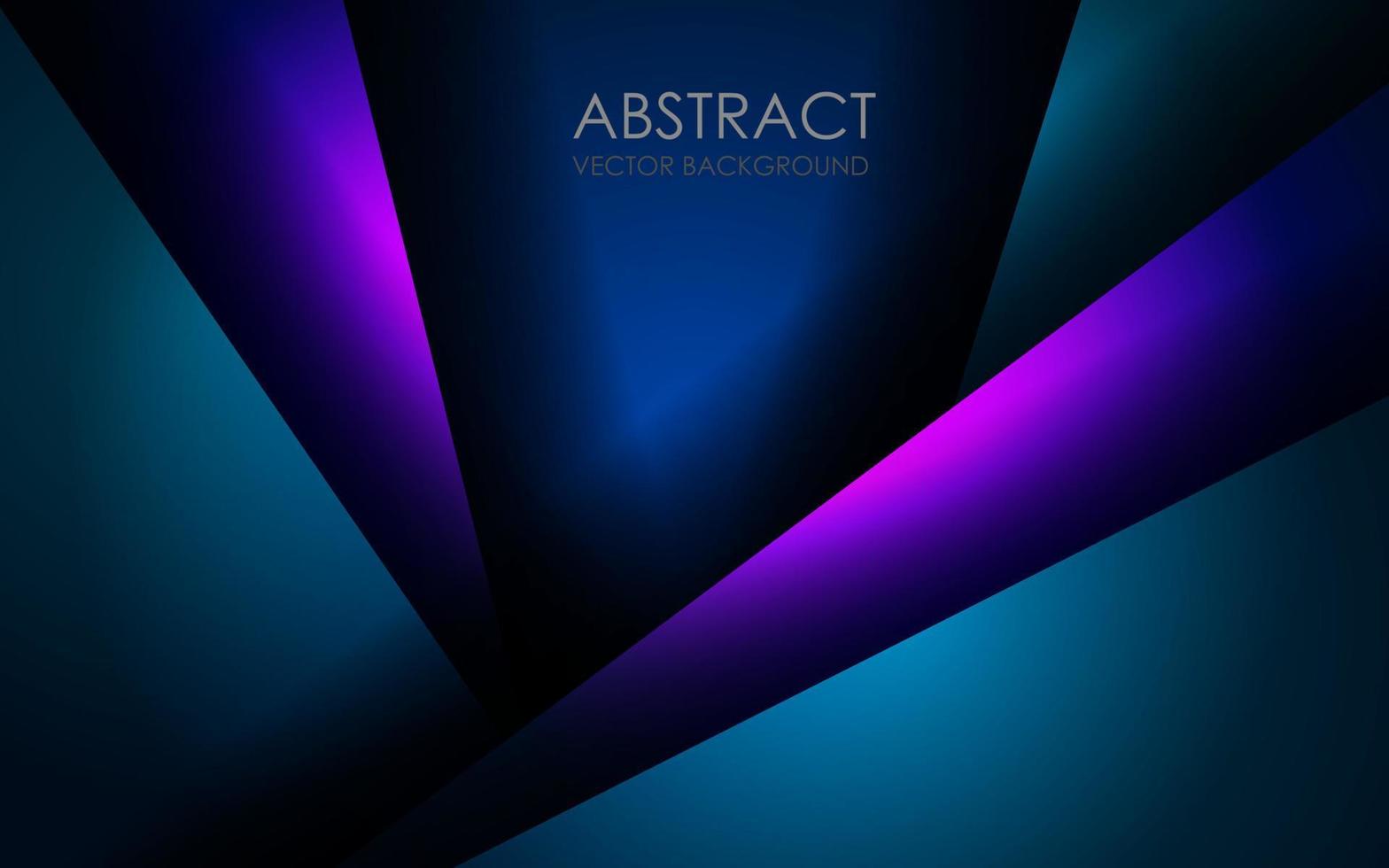 abstract groente, Purper, blauw overlappen Aan zwart blanco ruimte met tekst ontwerp modern luxe futuristische technologie achtergrond vector illustratie.