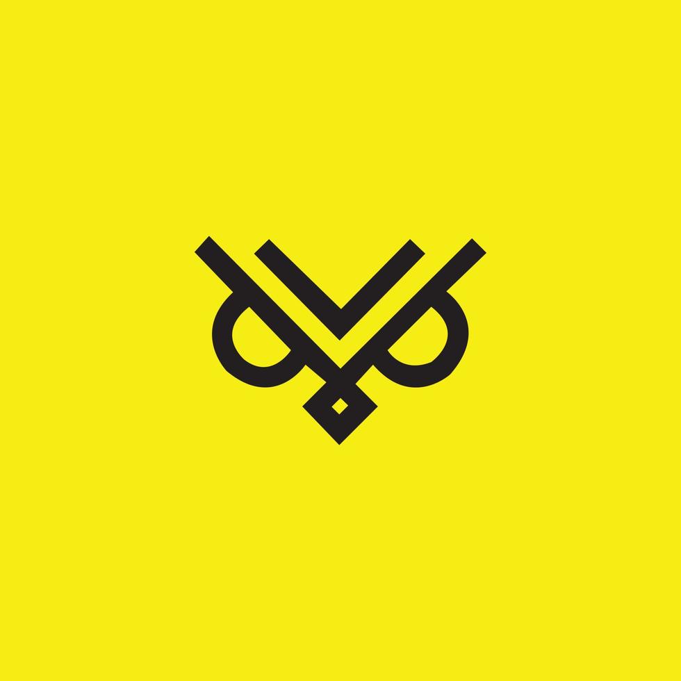 creatief en modern uil logo ontwerp vector