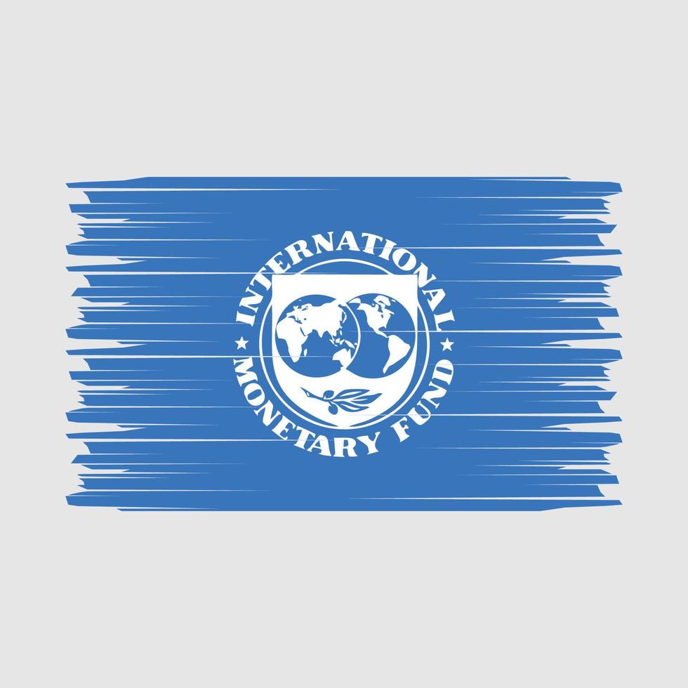 imf vlag borstel vector