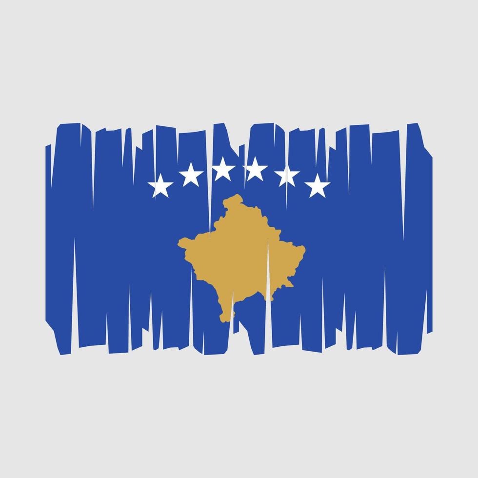 kosovo vlag vector