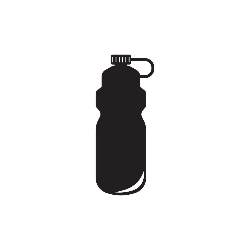 drinken fles pictogram, illustratie ontwerp sjabloon. vector