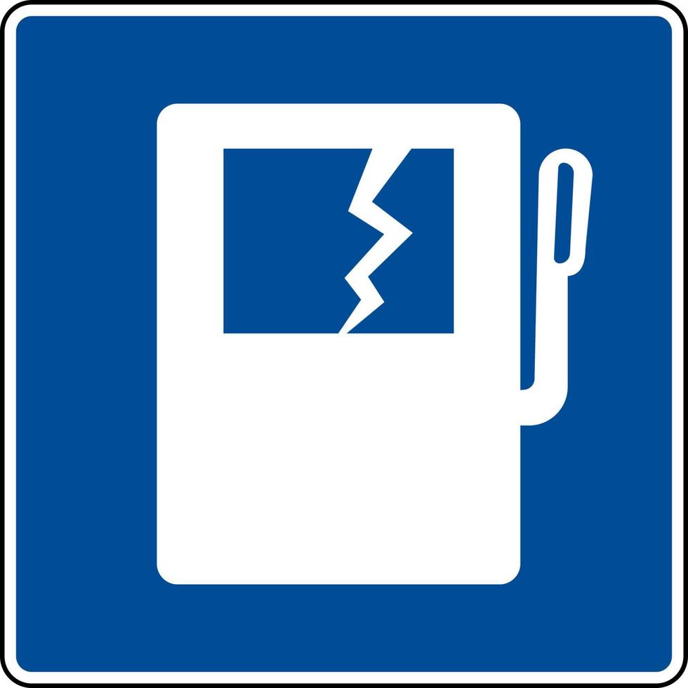 elektrisch paneel of elektrisch uitzetten teken vector