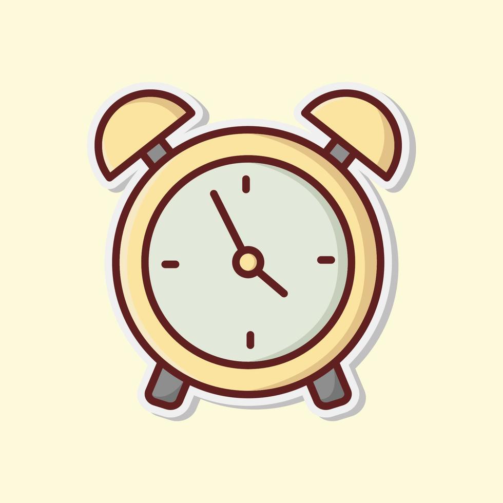 alarm klok icoon vector ontwerp sjabloon