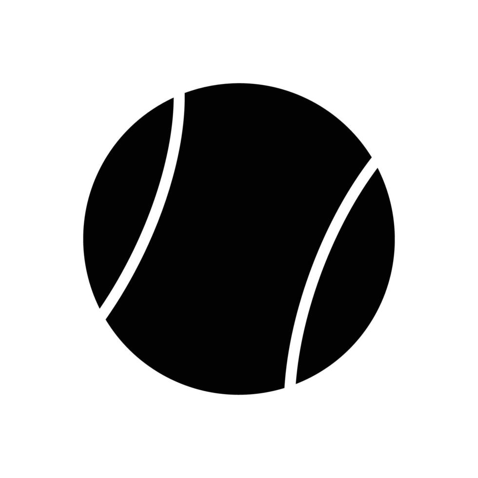 tennis bal icoon vector ontwerp sjabloon