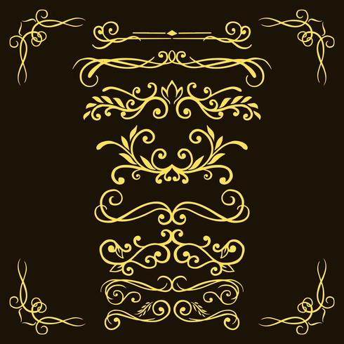 Decoratieve ornamenten vector