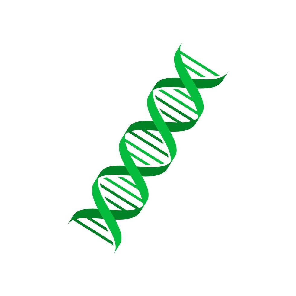 dna icoon, dna logo sjabloon vector