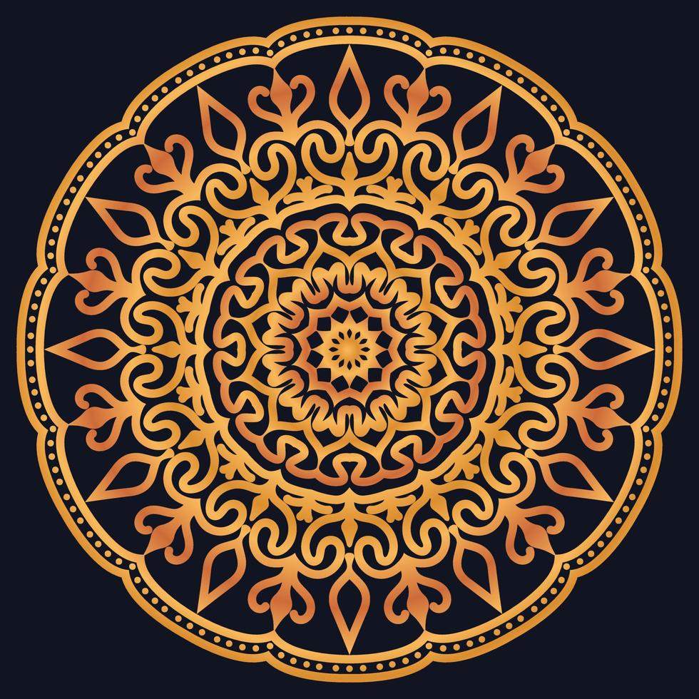 decoratief elementen luxe ornament patroon helling mandala ontwerp vector