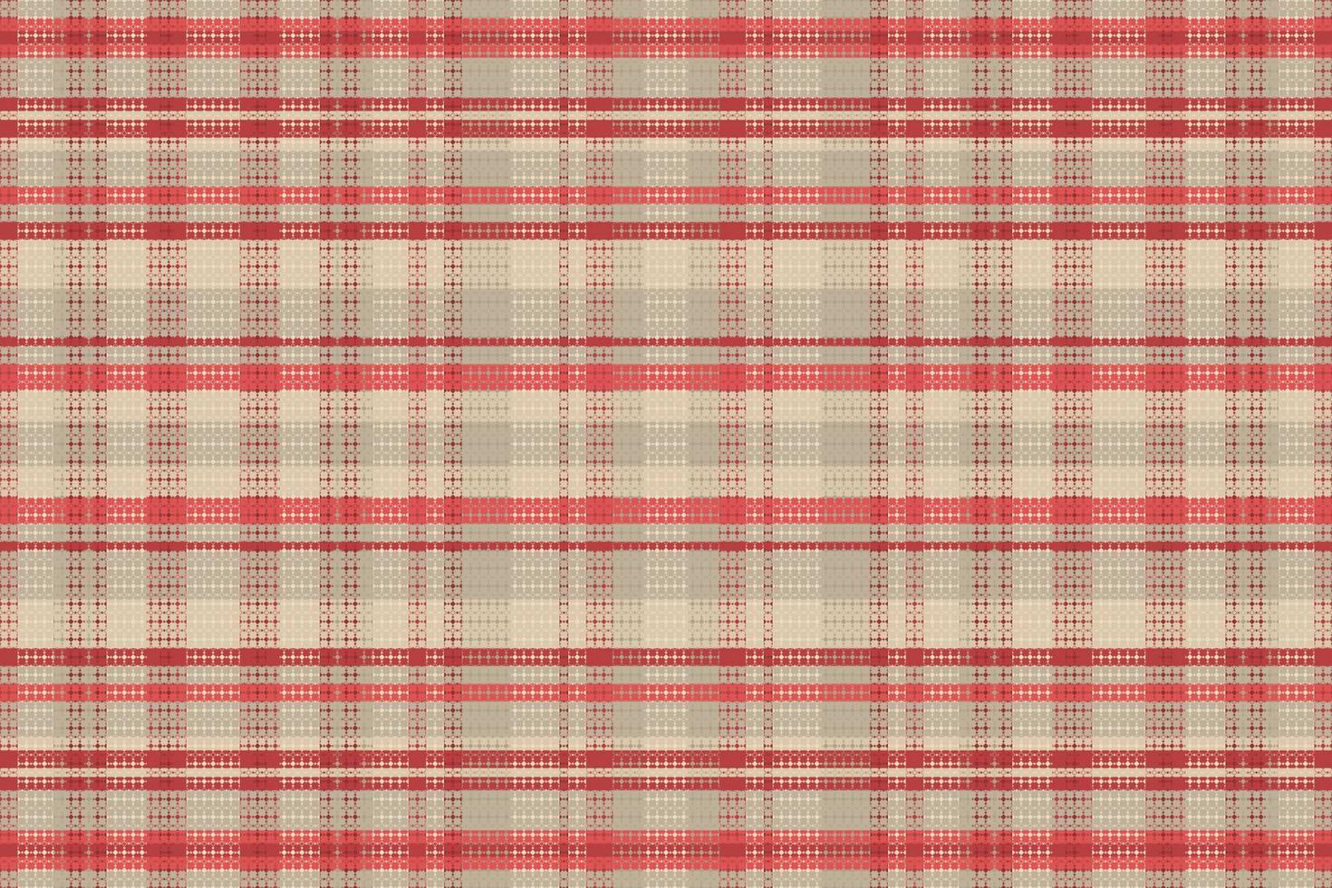 Schotse ruit plaid met wijnoogst kleur patroon. vector