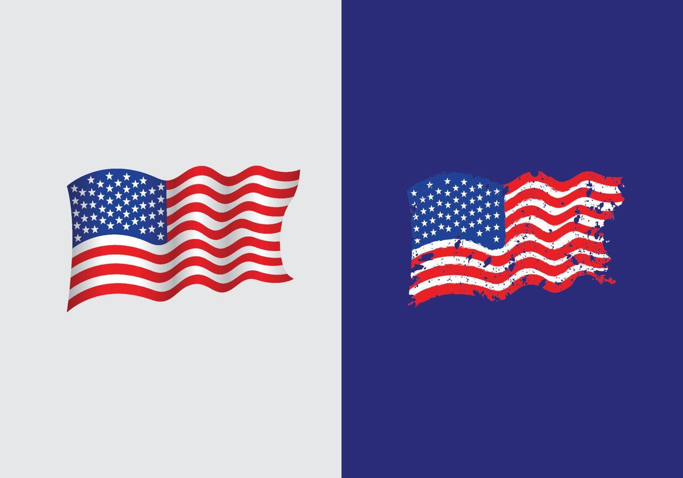 Verenigde staten van Amerika icoon vlag symbool teken vector