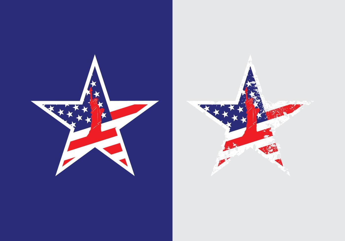 Verenigde staten van Amerika icoon vlag symbool teken vector