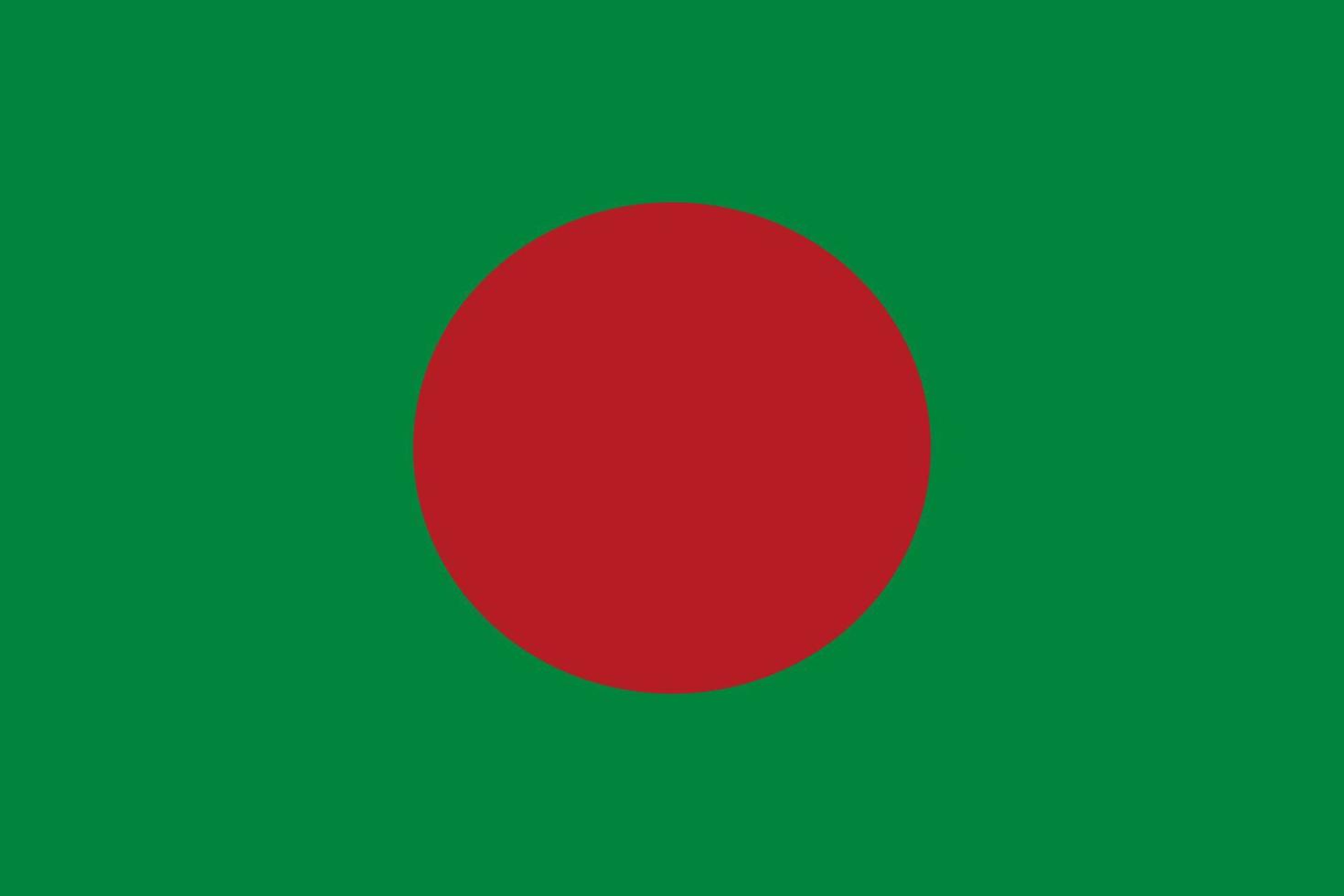 Bangladesh officieel vlag vrij vector