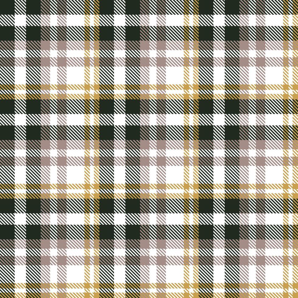 plaid patroon ontwerp structuur is een gevormde kleding bestaande van kris gekruist, horizontaal en verticaal bands in meerdere kleuren. Schotse ruiten zijn beschouwd net zo een cultureel icoon van Schotland. vector