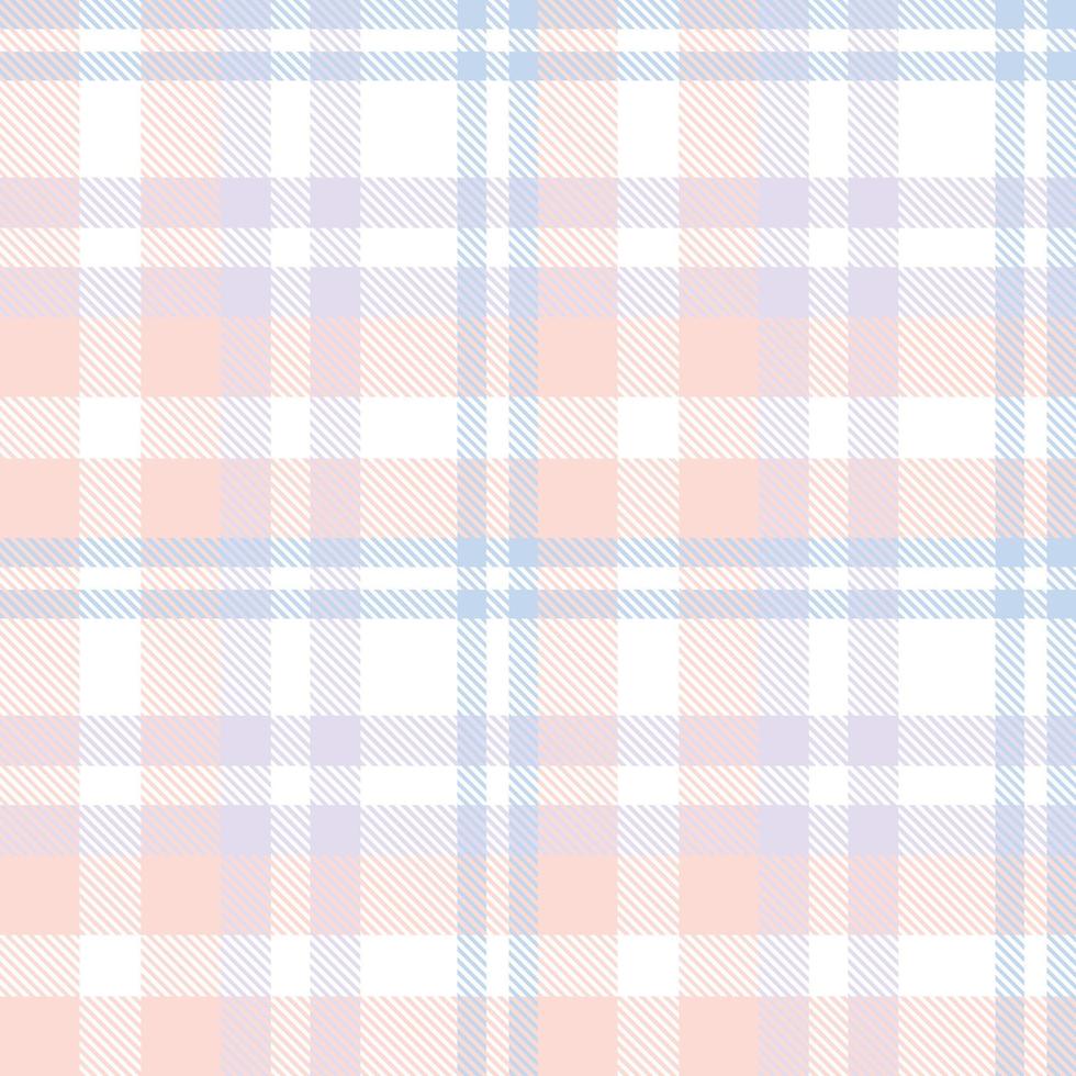 pastel plaid Schotse ruit patroon ontwerp textiel is een gevormde kleding bestaande van kris gekruist, horizontaal en verticaal bands in meerdere kleuren. Schotse ruiten zijn beschouwd net zo een cultureel Schotland. vector