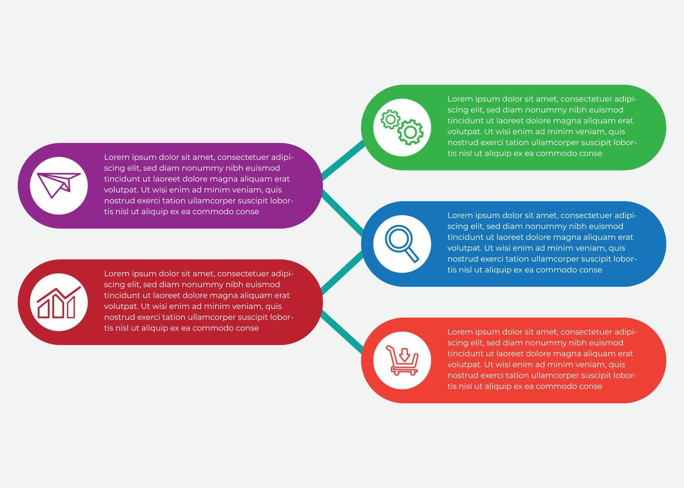 infographics ontwerp Sjablonen vector