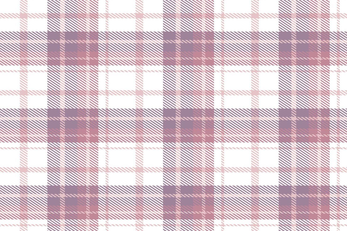 Purper Schotse ruit plaid patroon ontwerp textiel is gemaakt met afwisselend bands van gekleurd pre geverfd draden geweven net zo beide kromtrekken en inslag Bij Rechtsaf hoeken naar elk ander. vector