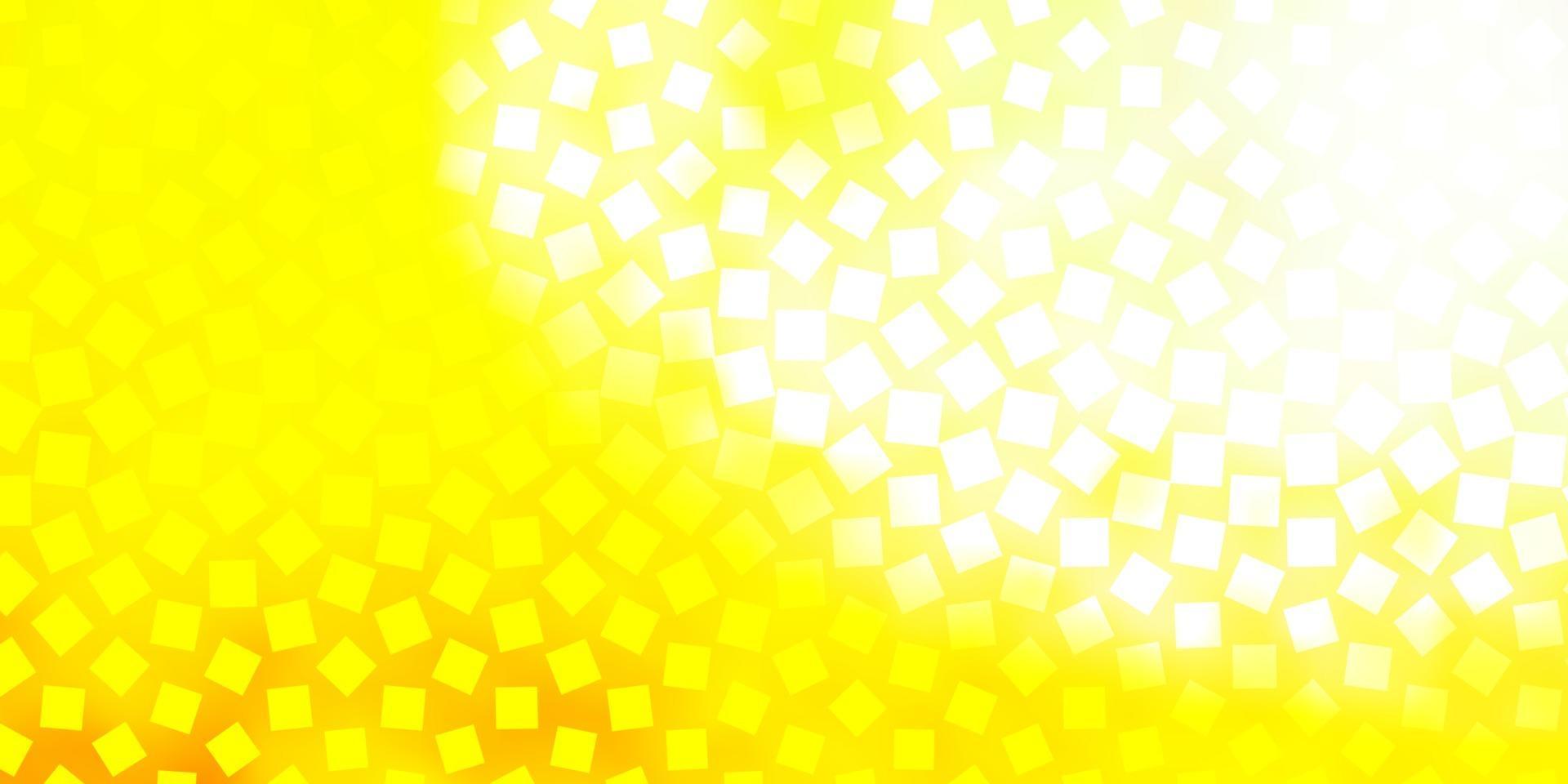 lichtrode, gele vectorachtergrond met rechthoeken. vector