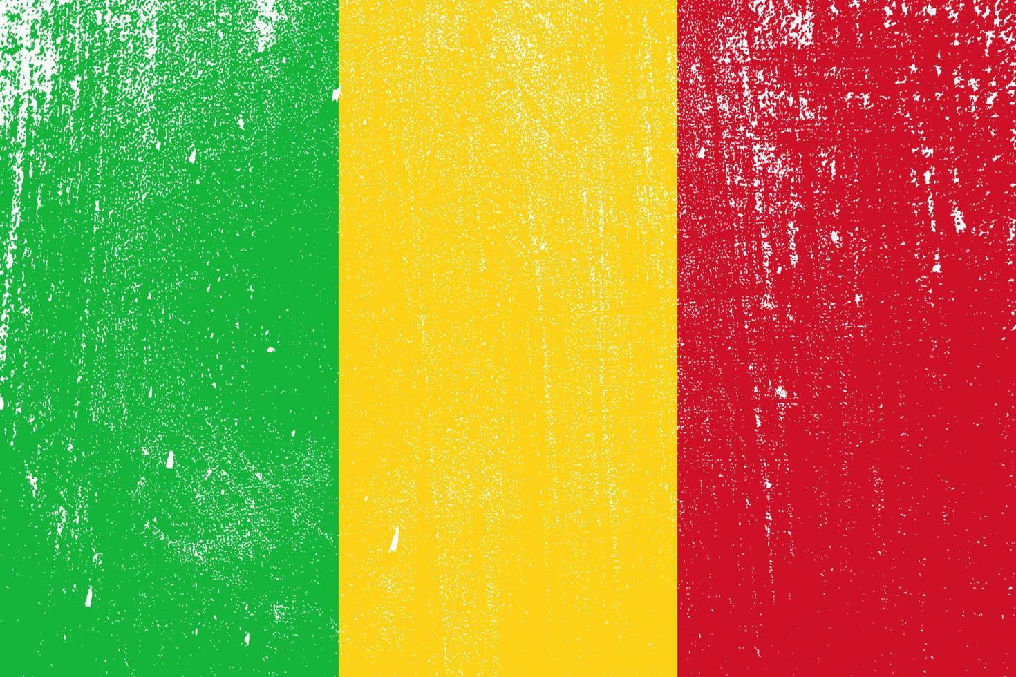 vlag in grunge-stijl vector