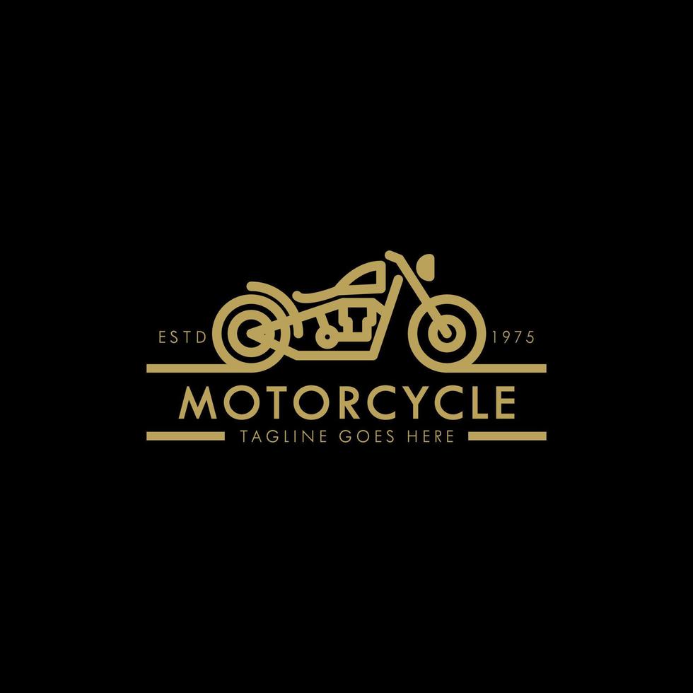 dobber motorfiets logo vector