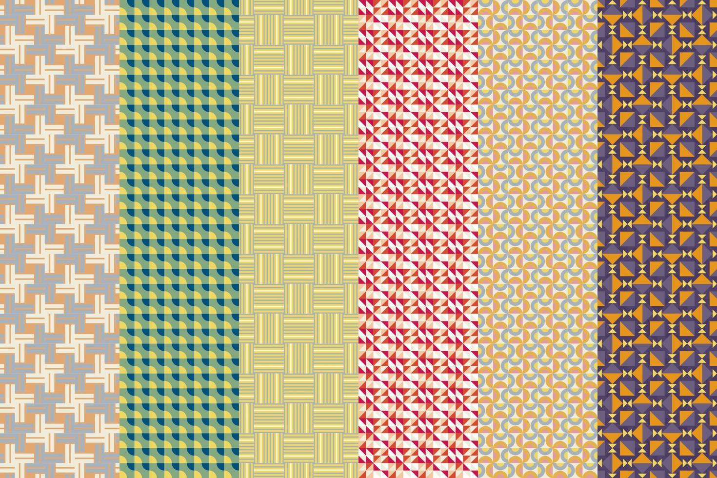 stijl reeks van patroon, elegant patroon Aan naadloos achtergrond. vector