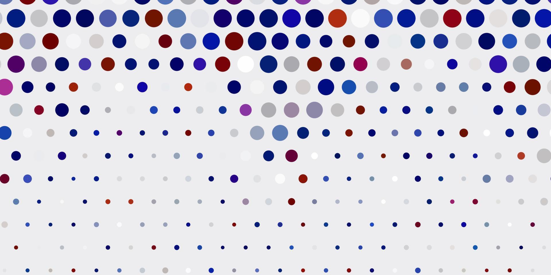 lichtblauwe, gele vectorlay-out met cirkelvormen. vector