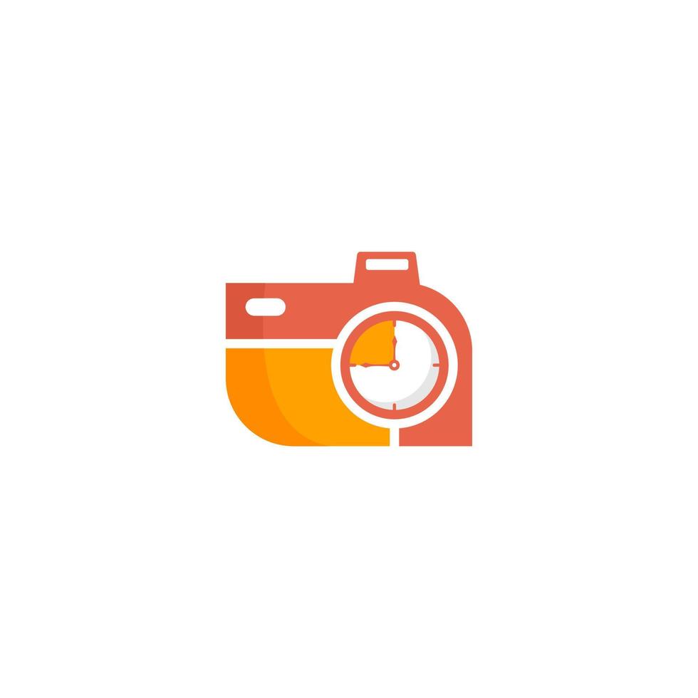 kleurrijk camera logo Aan wit achtergrond vector