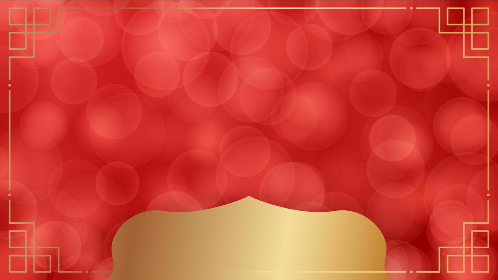 rood luxe achtergrond voor Chinese nieuw jaar. sjabloon ontwerp voor Hoes boek, uitnodiging, poster, folder en advertentie. vector