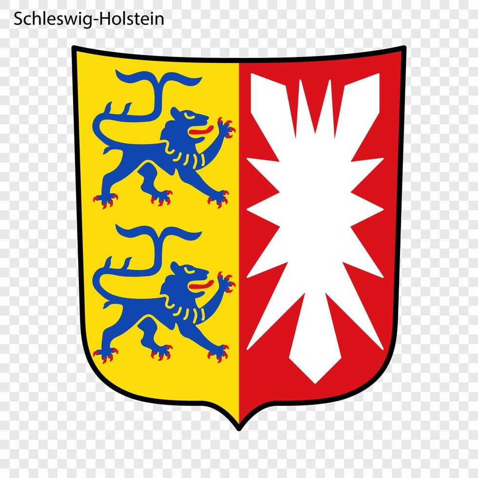 embleem van hessen, provincie duitsland vector