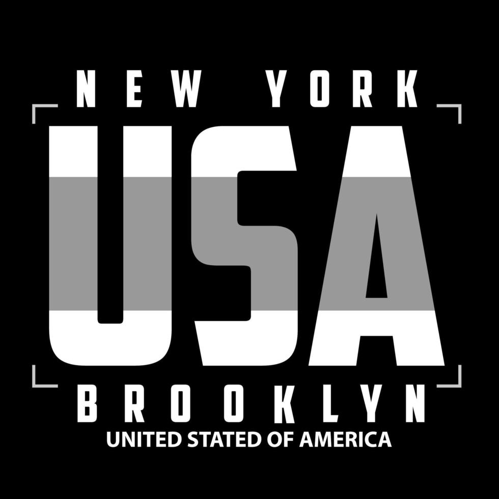 Verenigde Staten van Amerika vector tekst typografie ontwerp