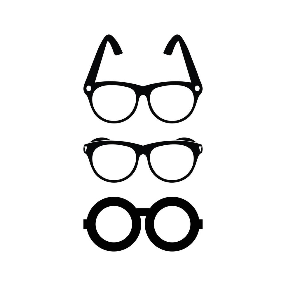 oog glas icoon ontwerp vector