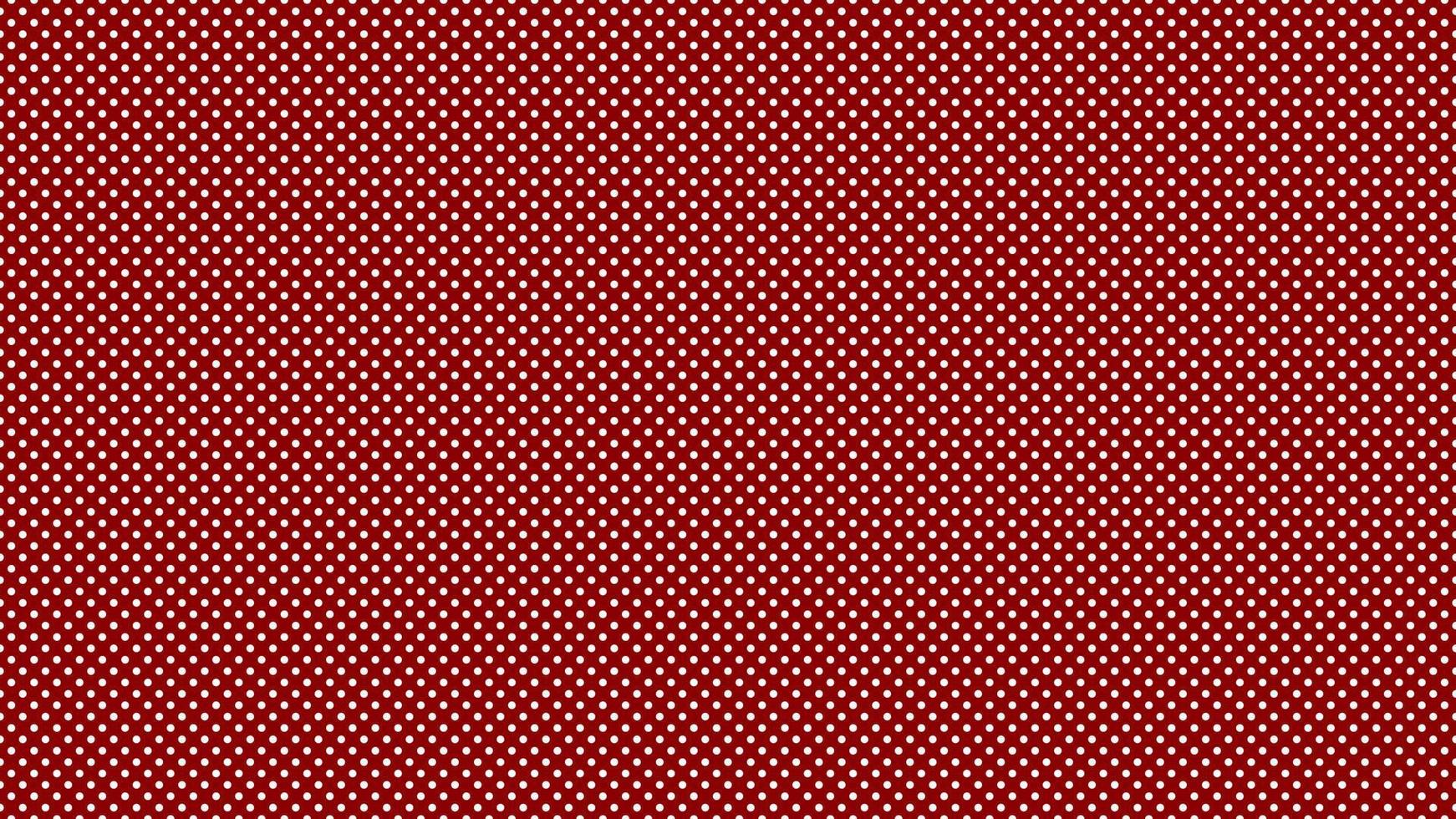 wit kleur polka dots over- donker rood achtergrond vector