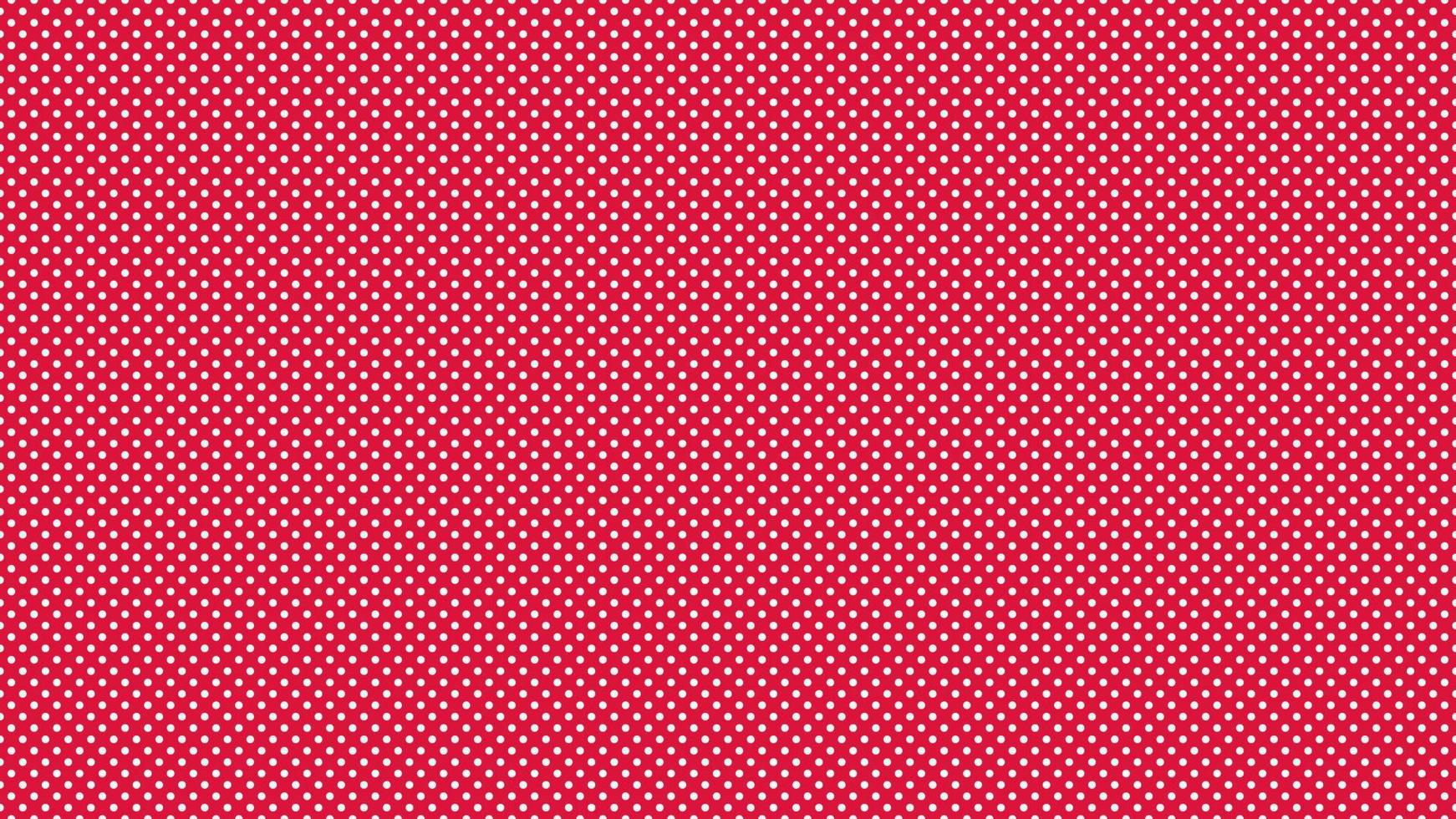 wit kleur polka dots over- karmozijn rood achtergrond vector