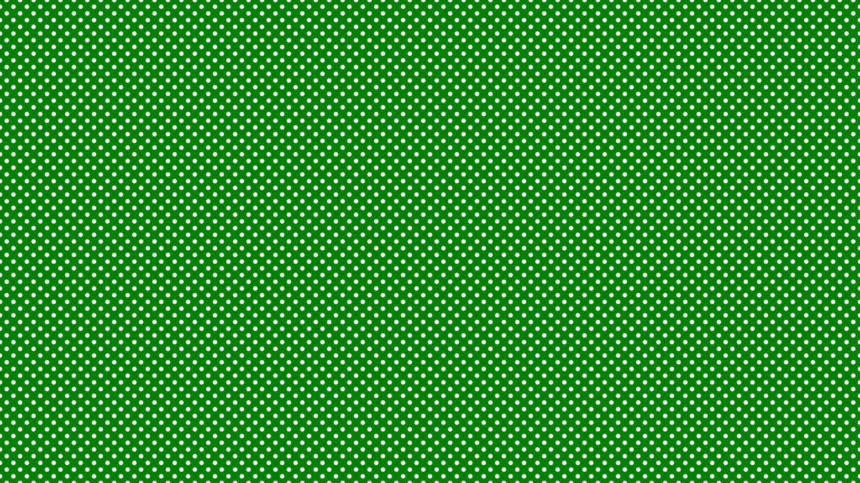 wit kleur polka dots over- groen achtergrond vector