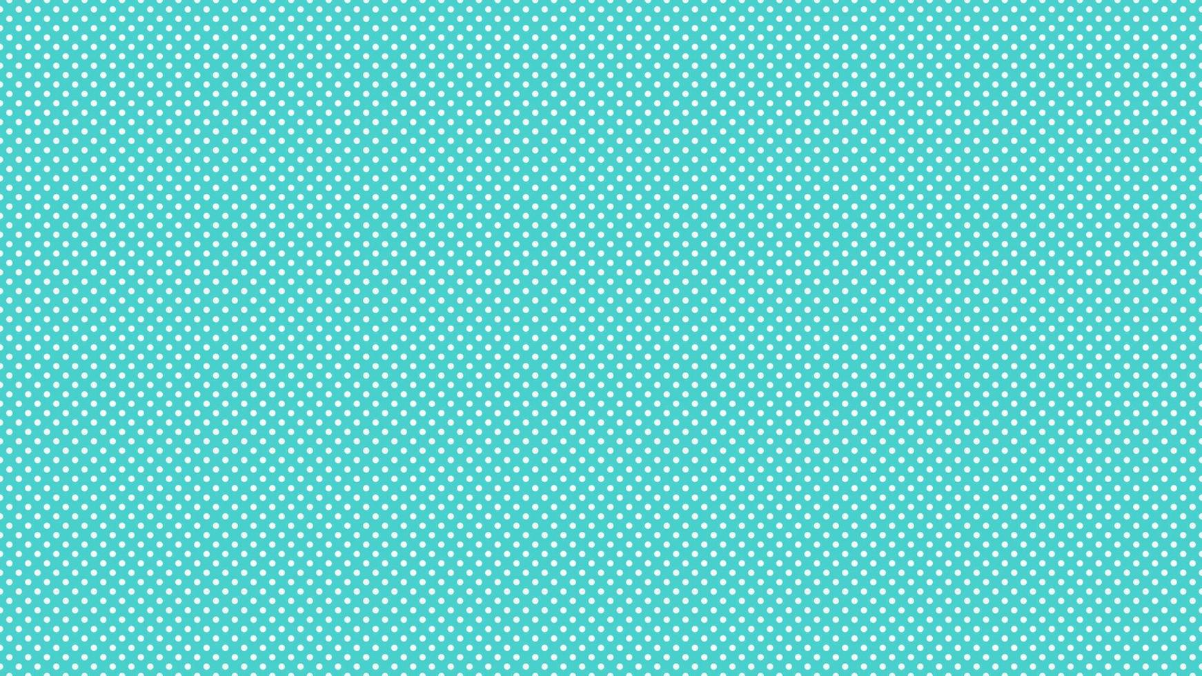 wit kleur polka dots over- medium turkoois cyaan achtergrond vector