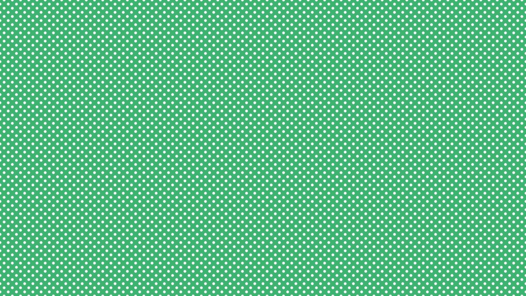 wit kleur polka dots over- medium zee groen achtergrond vector