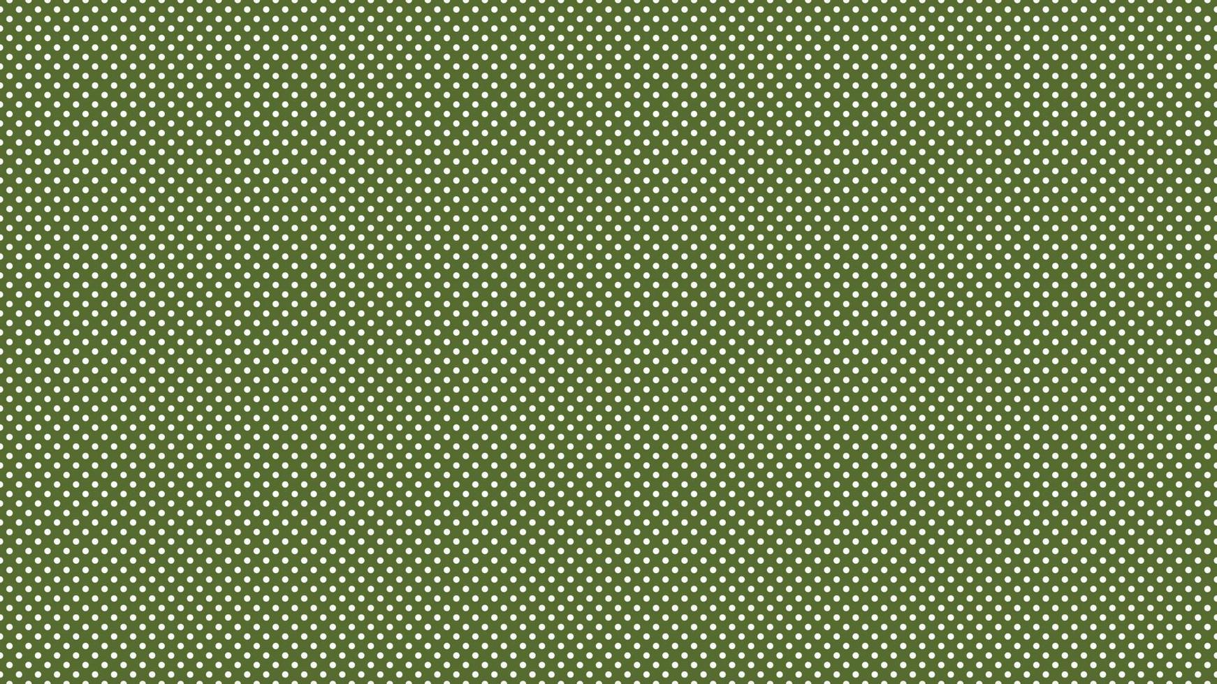 wit kleur polka dots over- donker olijf- groen achtergrond vector