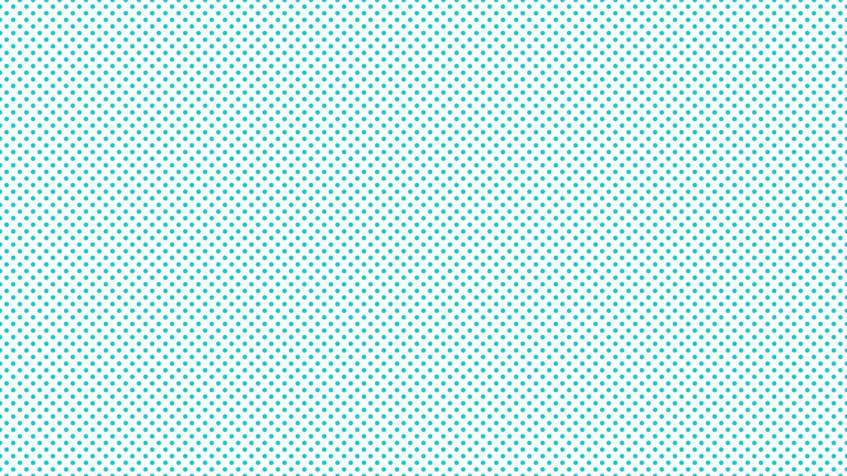 donker turkoois cyaan kleur polka dots achtergrond vector