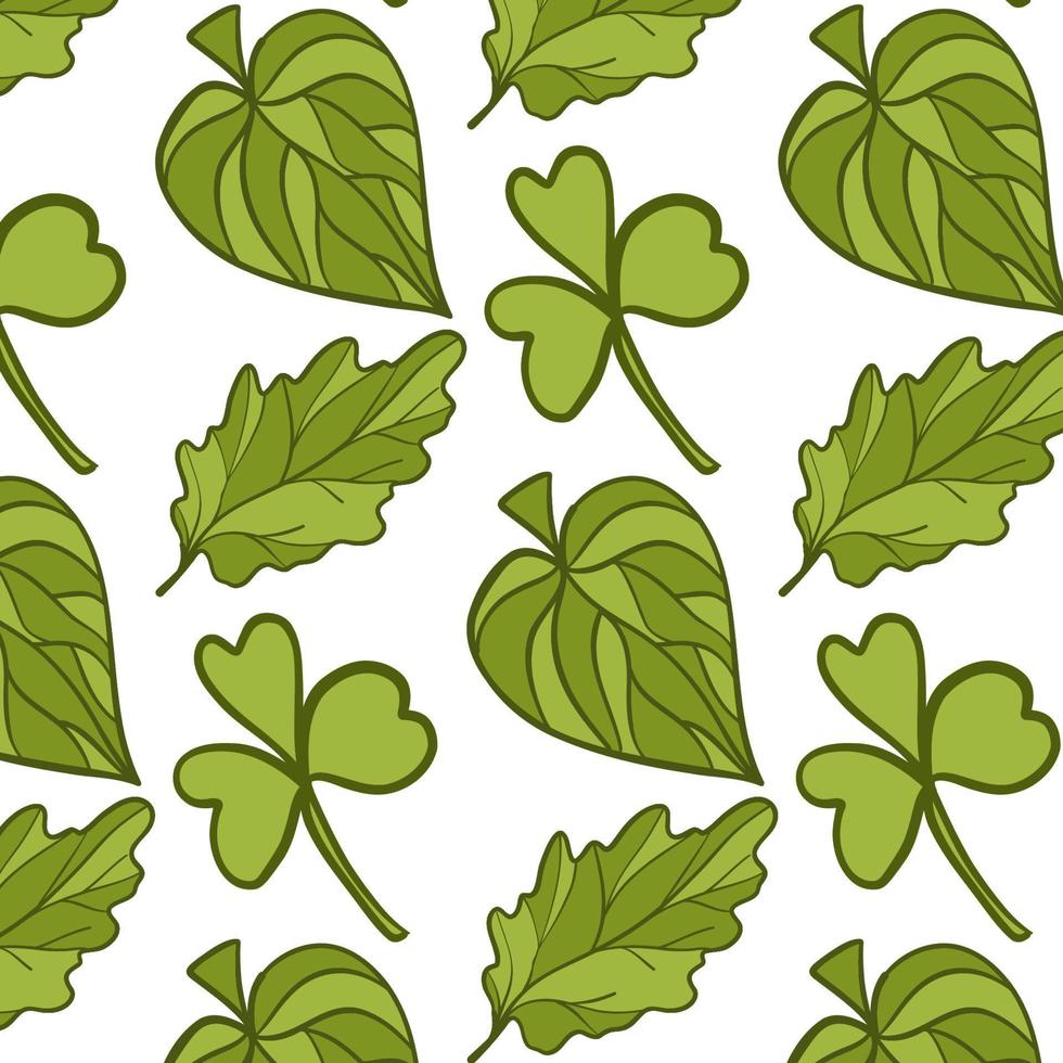 patroon over tuinieren. vector illustratie van groen bladeren. tuinman, tuinieren banier