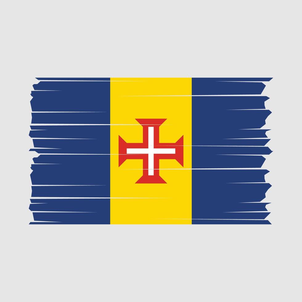 Madeira vlag vector