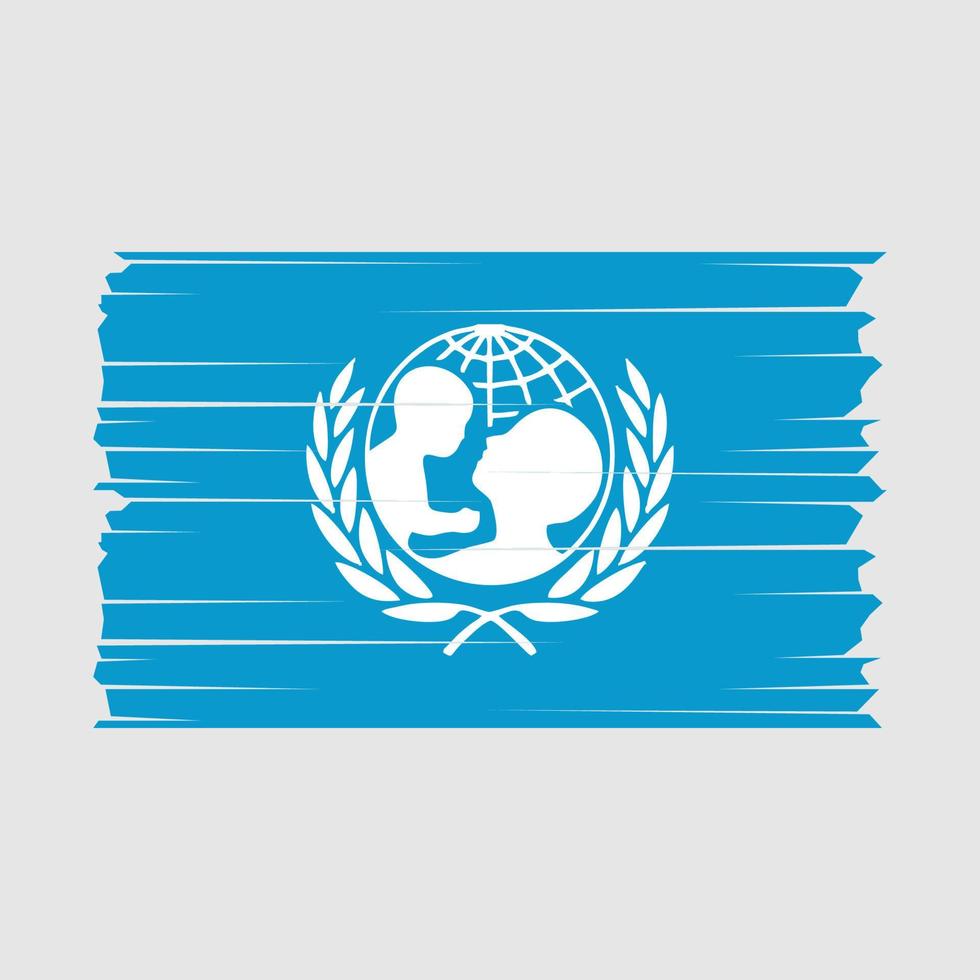 unicef vlag vector