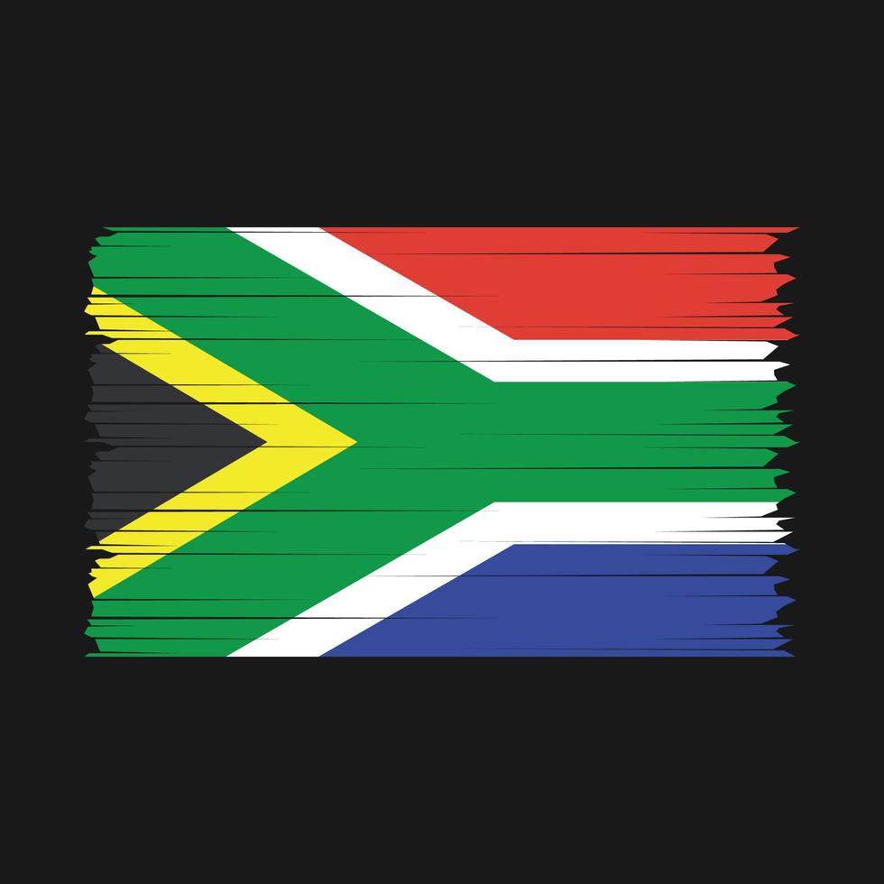 Zuid-Afrikaanse vlag vector