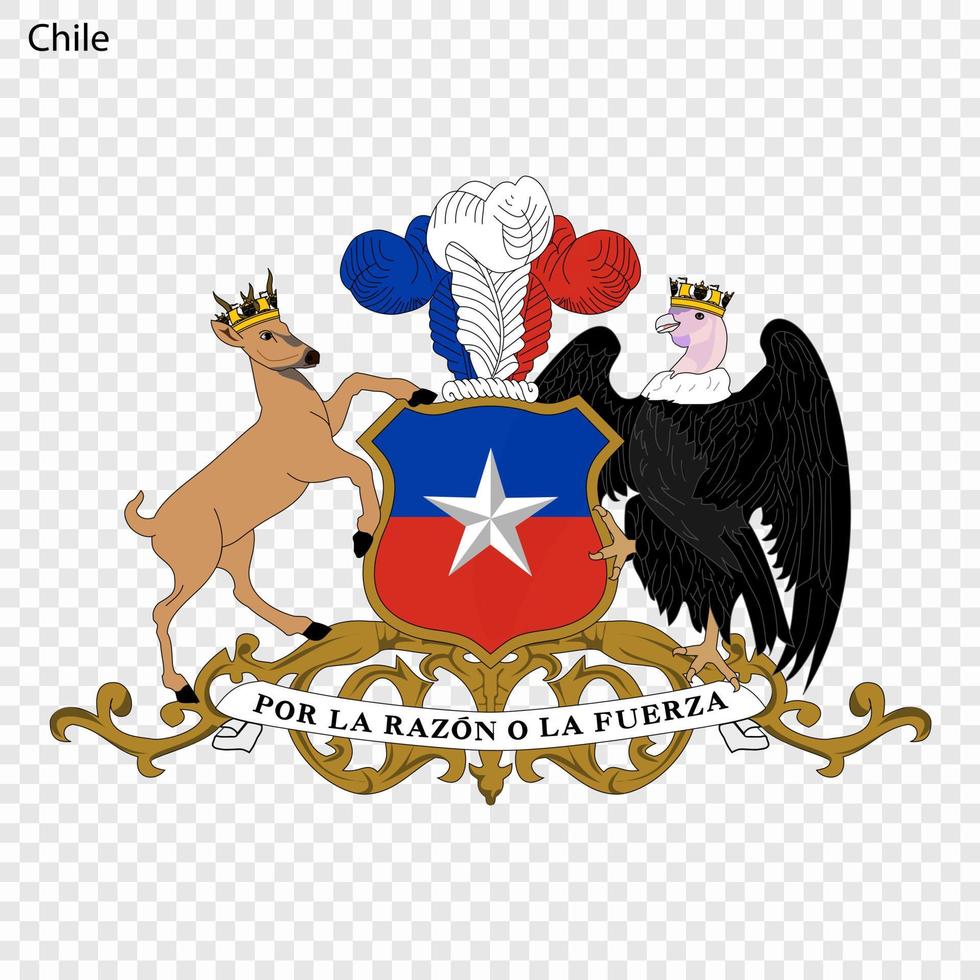 embleem van Chili vector