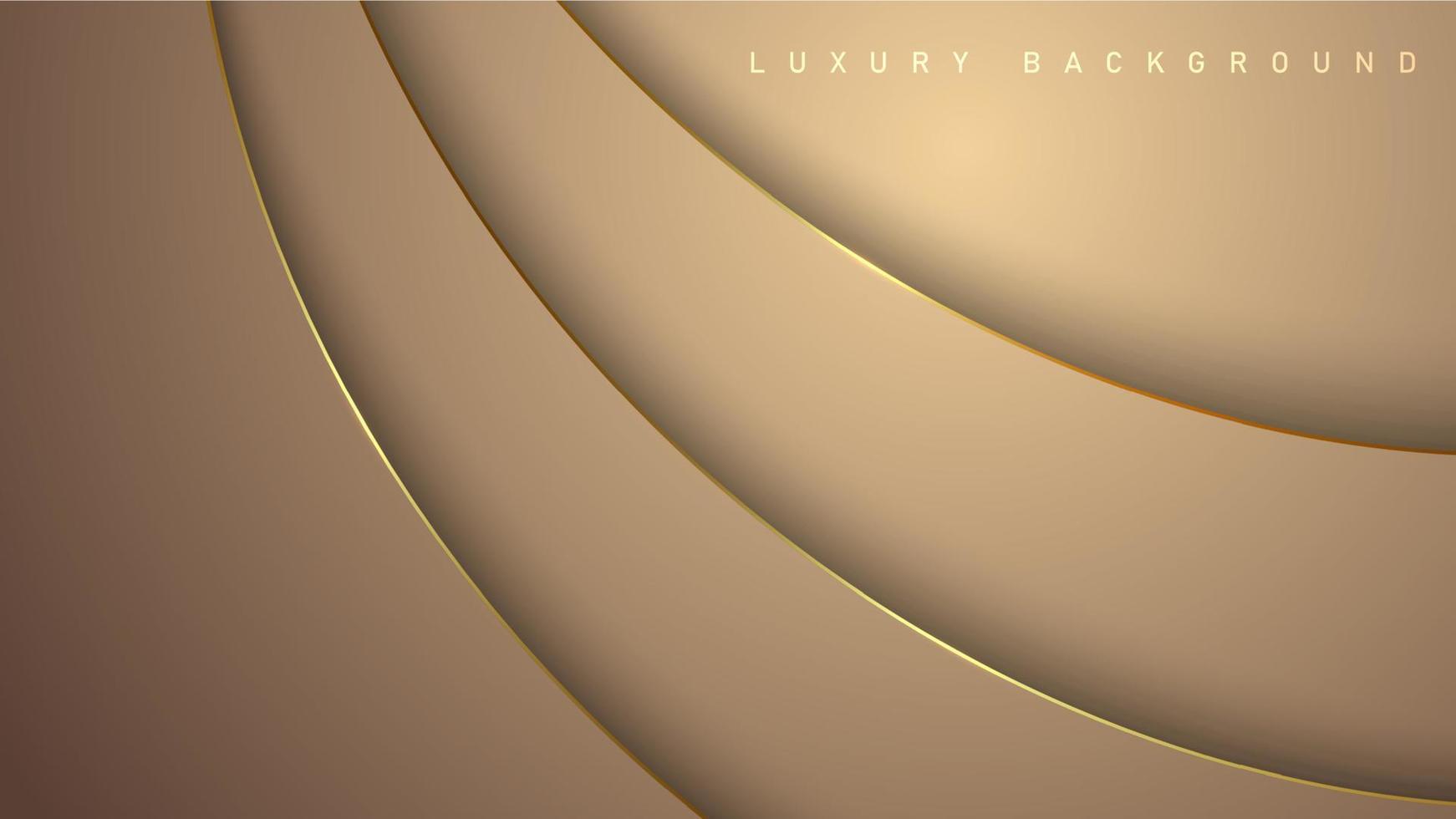 roos luxe achtergrond met goud elementen, papier concept sjabloon voor uw ontwerp vector