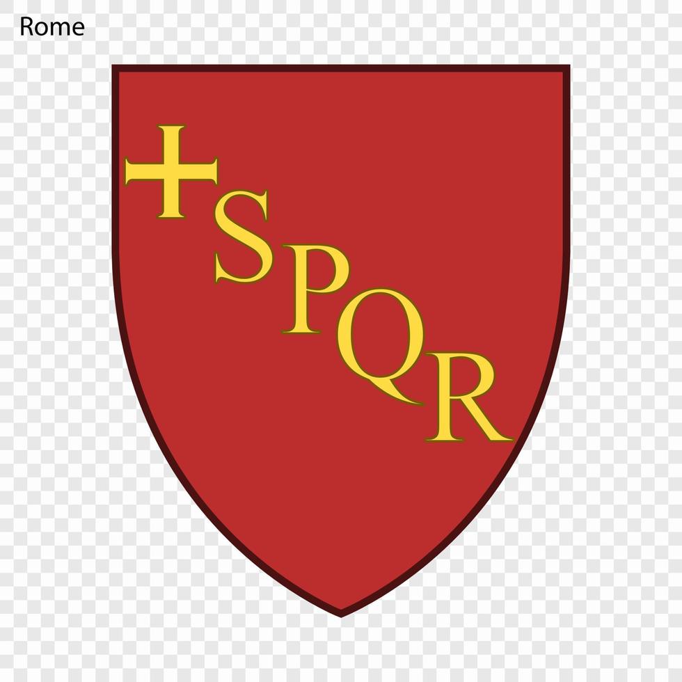 embleem van Rome vector
