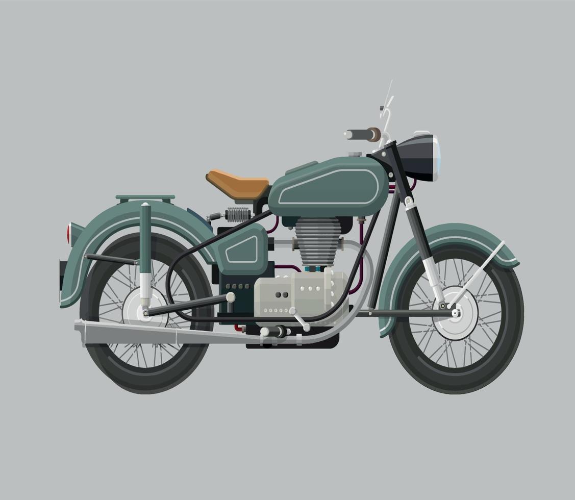 motorfiets fiets afdrukken vector kunst sjabloon