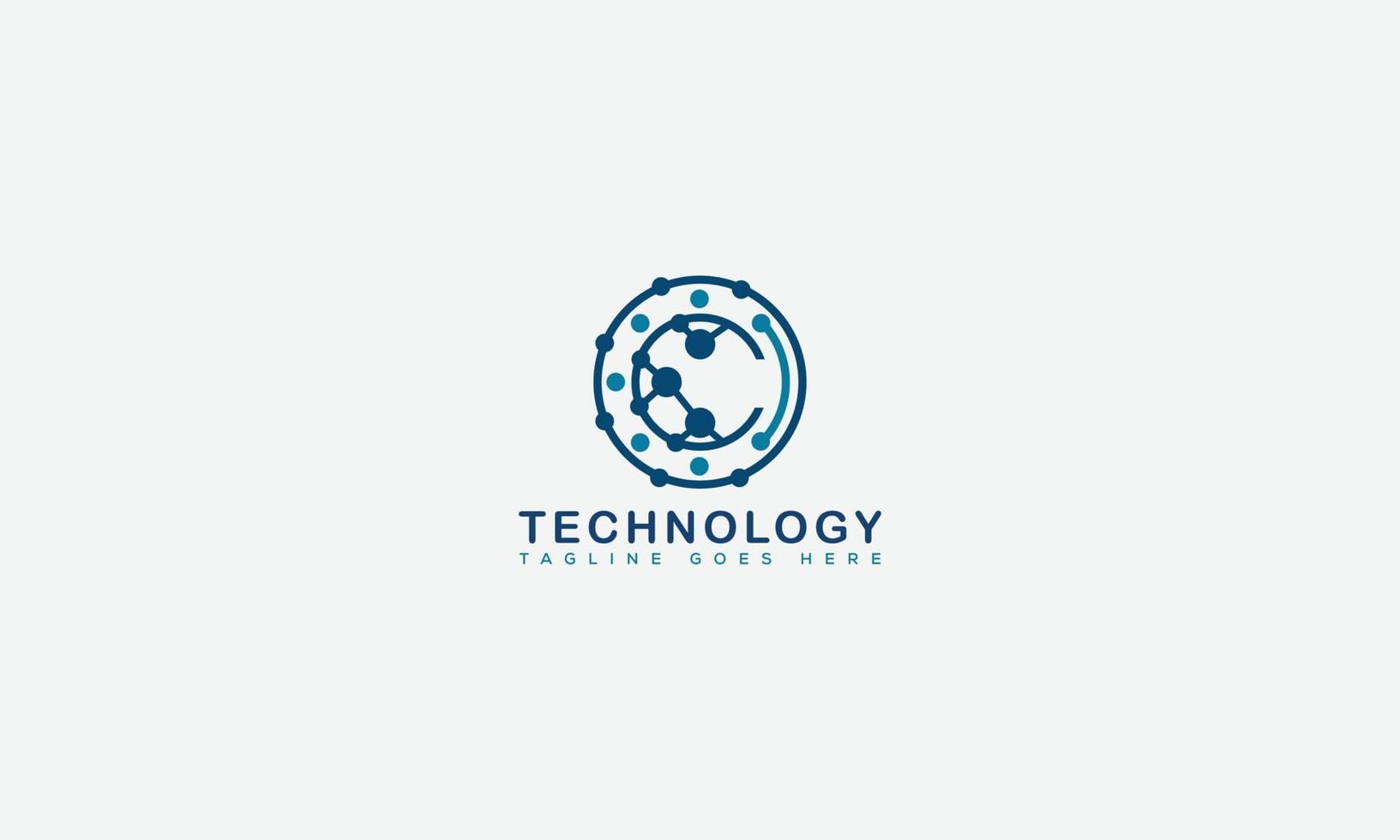 technologie logo ontwerp sjabloon vector grafisch branding element